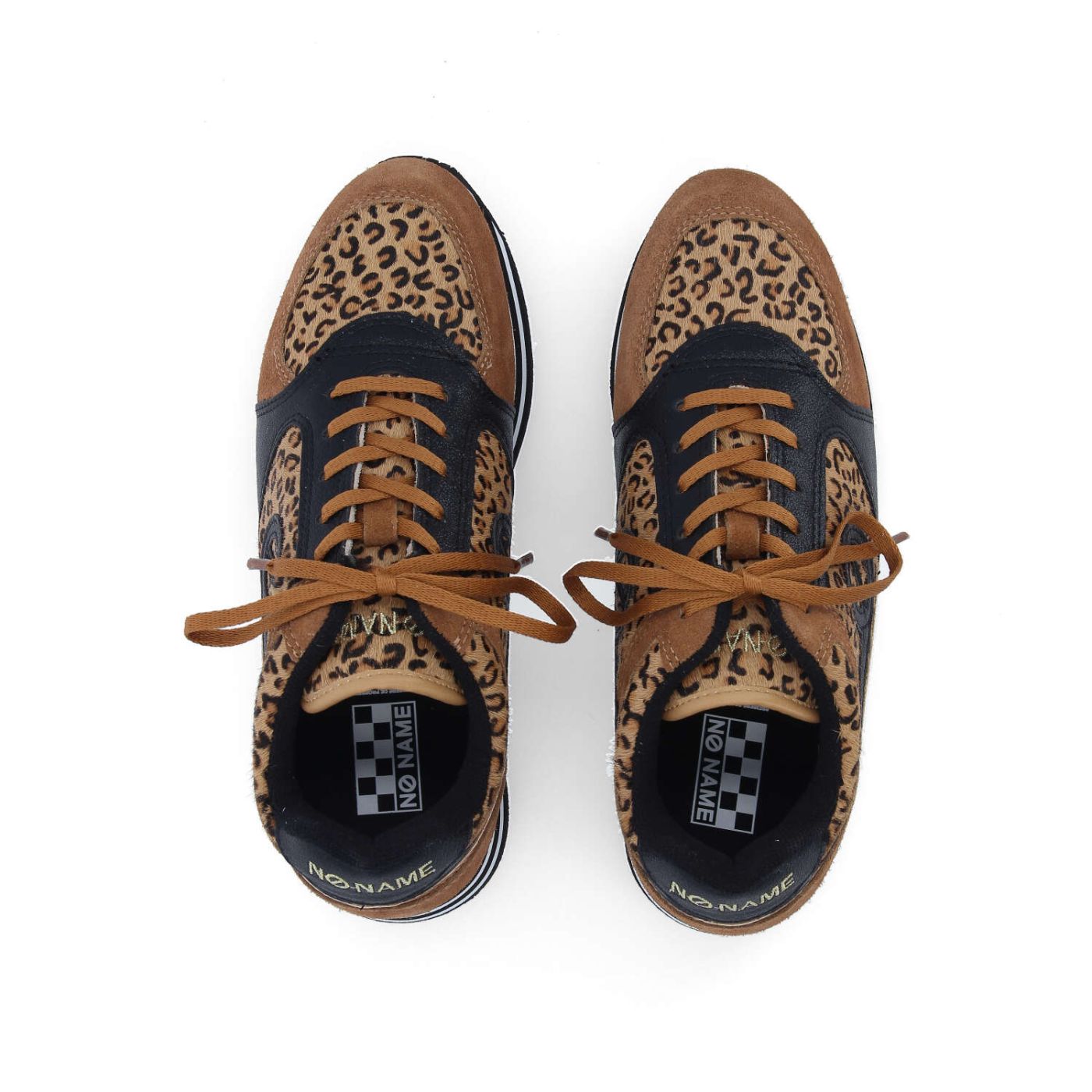 PARKO JOGGER W - P.LEO/SDE/METAL - MARRON/LEOPARD/NOIR